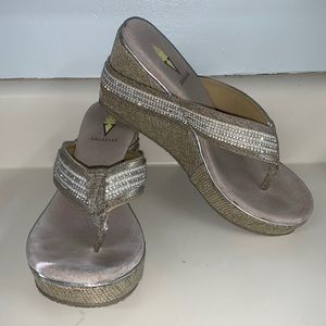 Volatile Wedge Sandal